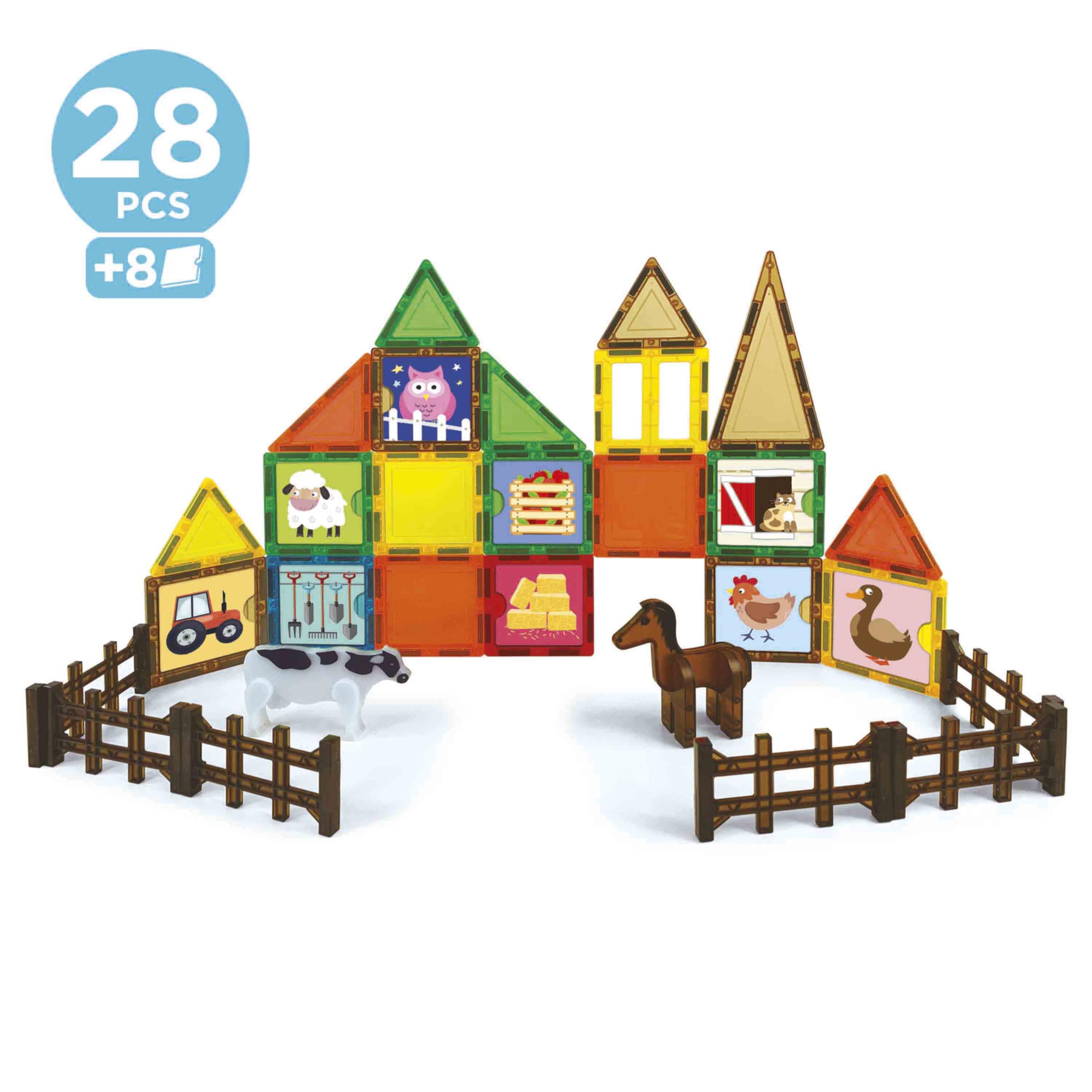 educa-magnetics-ecofarm-magnetbausteine-28-teile-ab-3-jahren image 3