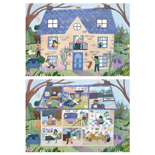 educa-zuhause-19957-kinderpuzzle-2x100-teile-ab-6-jahren image 8