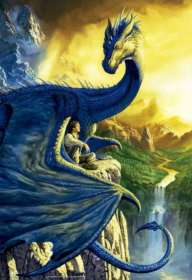 educa-eragon-saphira-17311-puzzle-500-teile-drache-ciruelo image 1