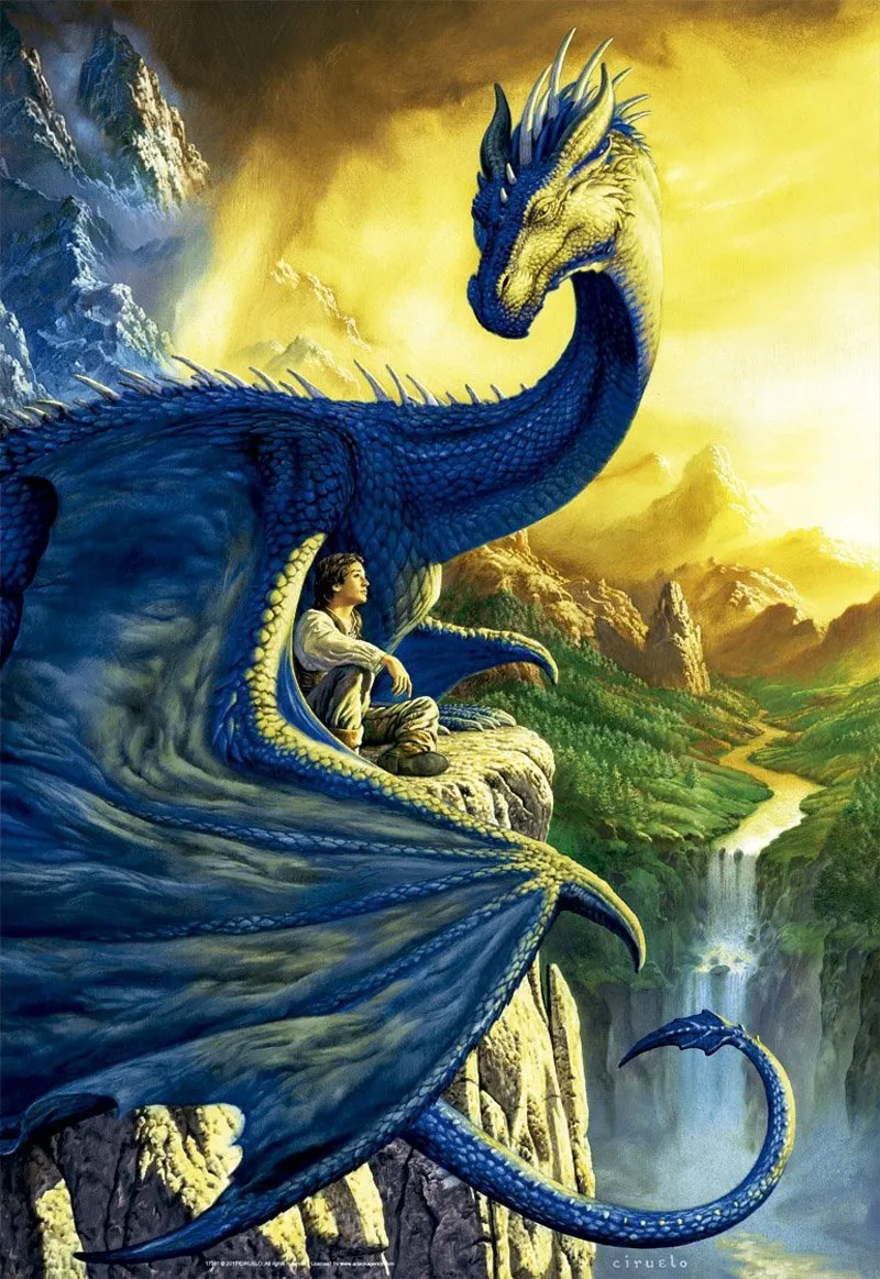 educa-eragon-saphira-17311-puzzle-500-teile-drache-ciruelo image 1