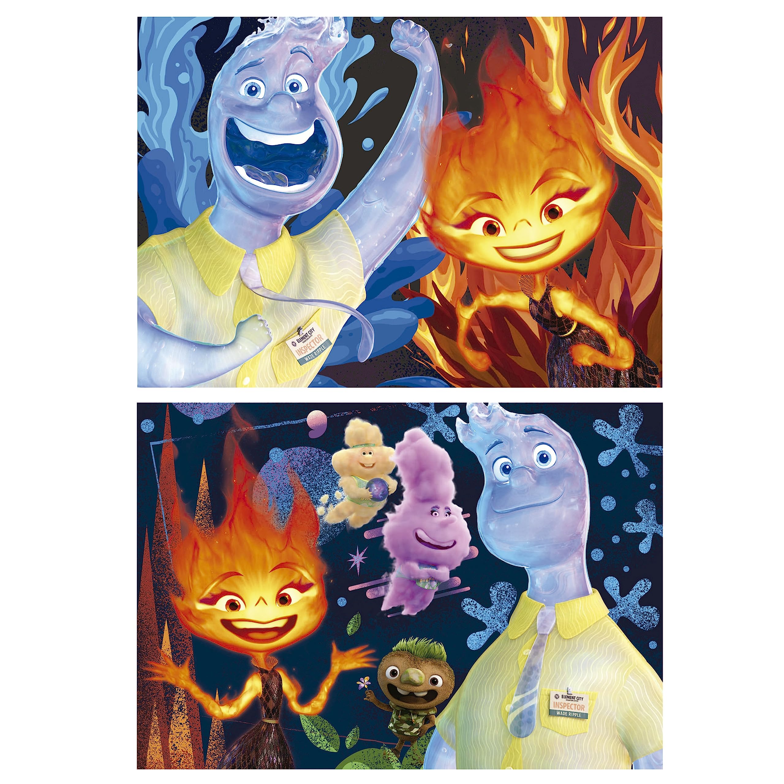 educa-19734-elemental-kinderpuzzle-2x100-disney-pixar image 2
