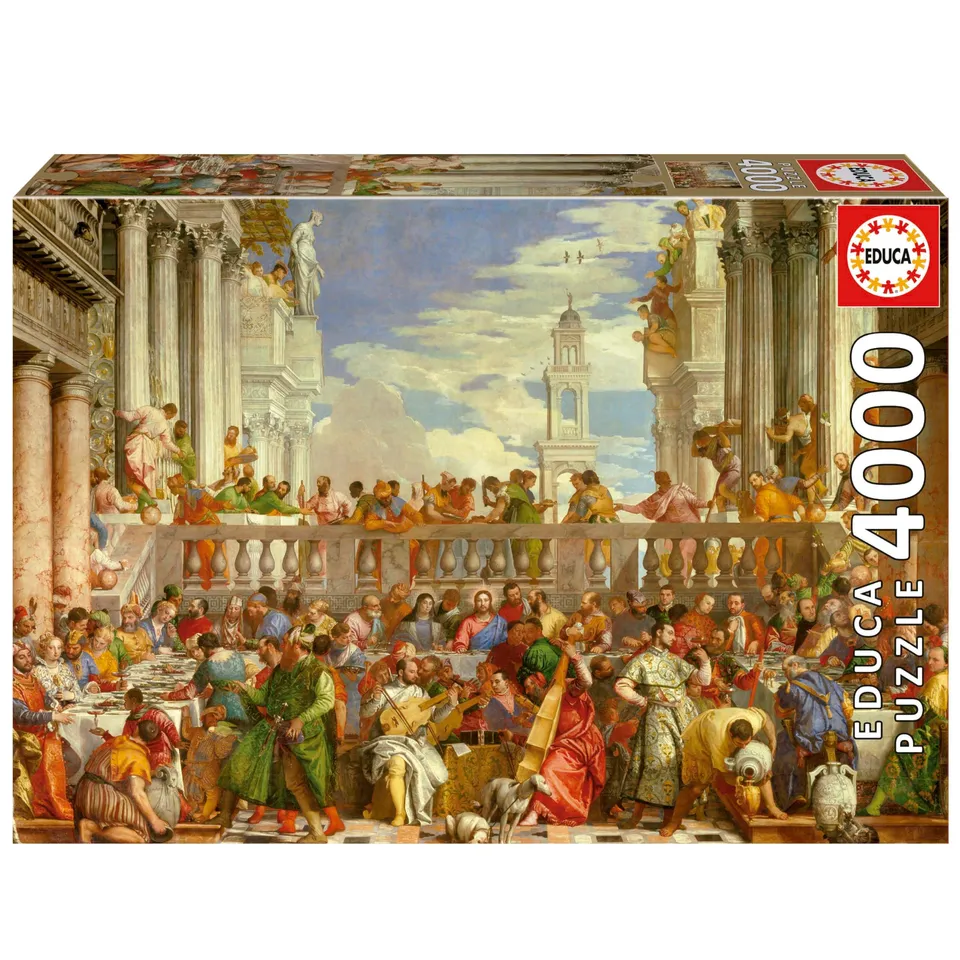 educa-19949-hochzeit-zu-kana-4000-teile-puzzle-136x96-kunst image 1