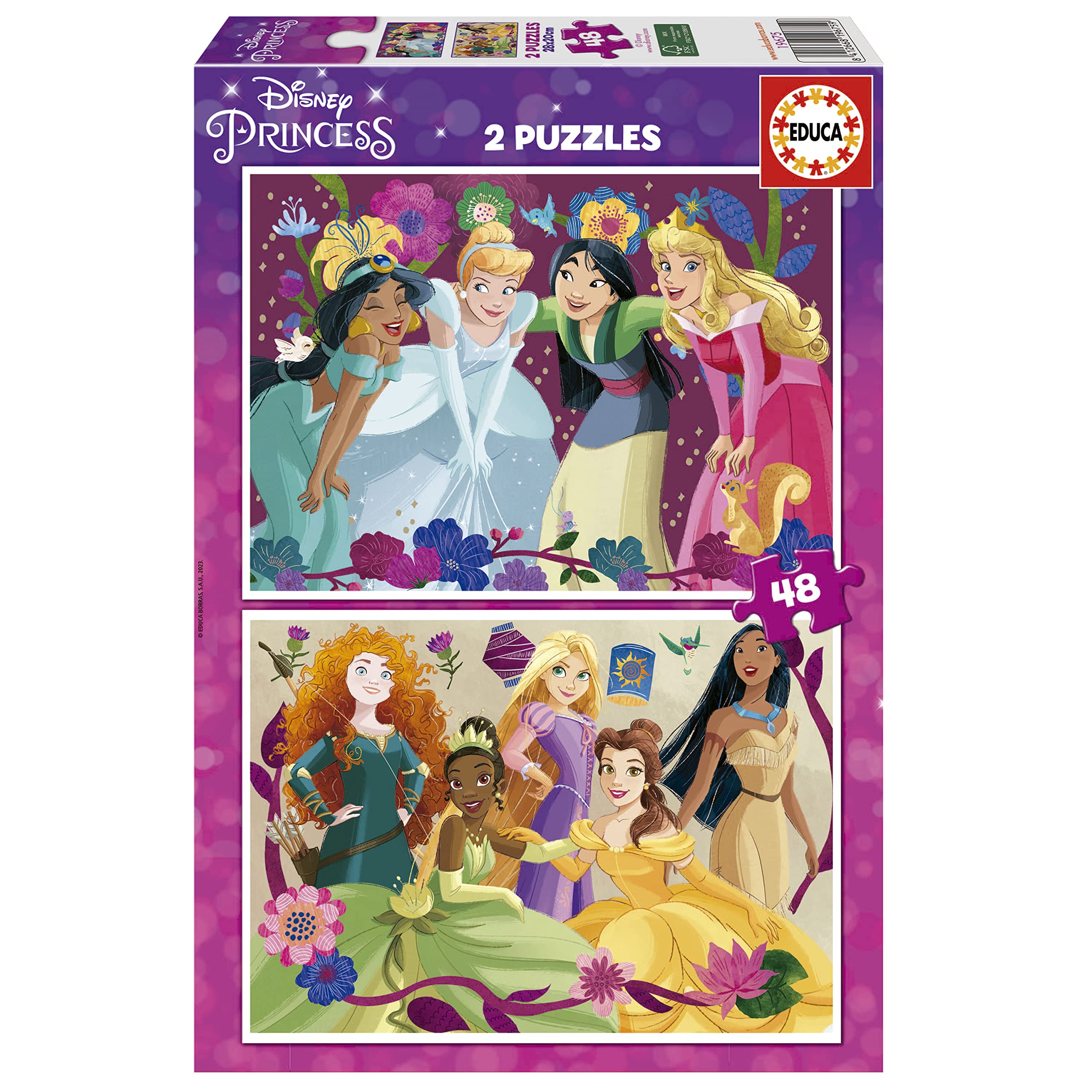 educa-vaiana-puzzleset-2x48-teile-disney-kinderpuzzle-ab-4 image 7