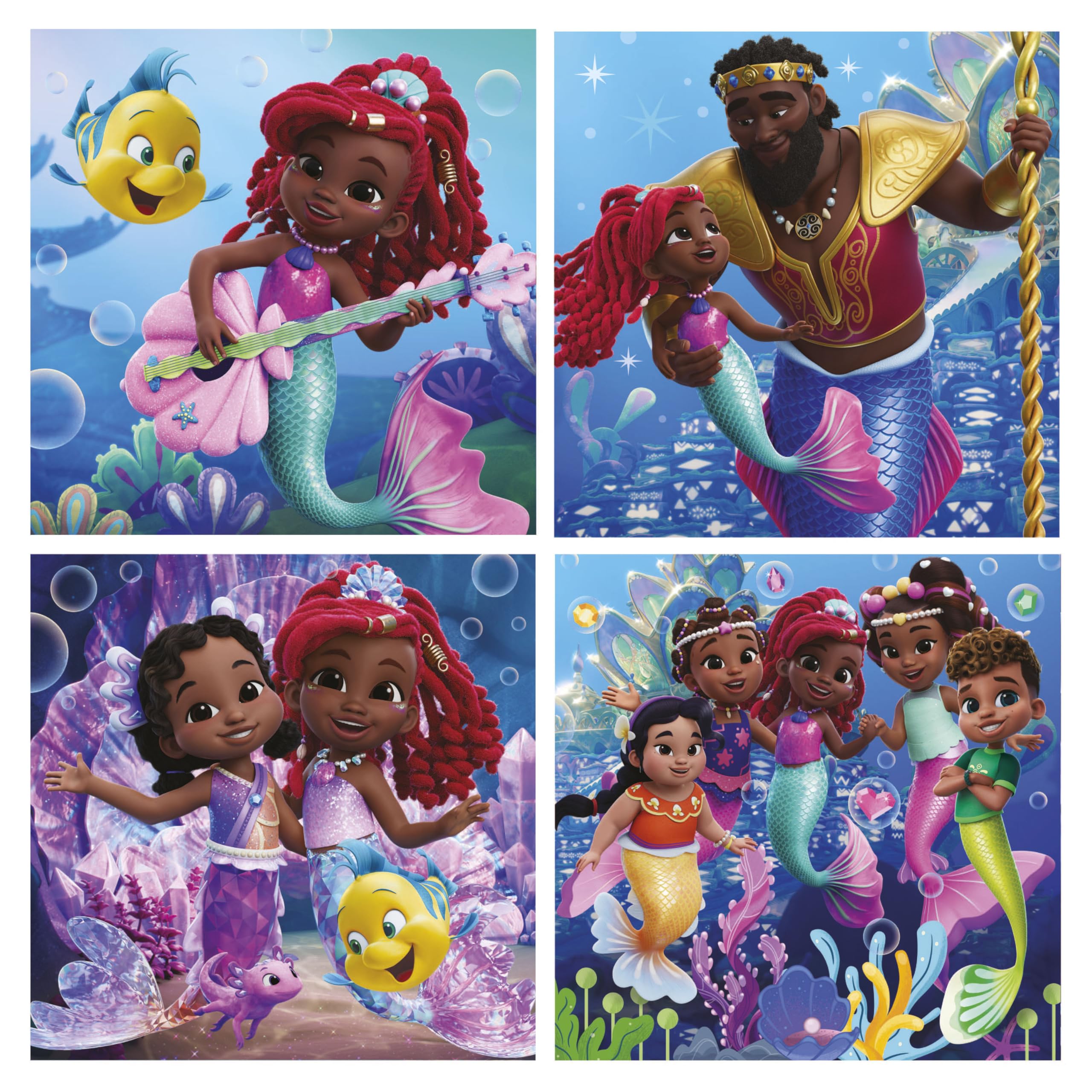 educa-ariel-progressive-20342-kinderpuzzle-4in1-12-25-teile image 2