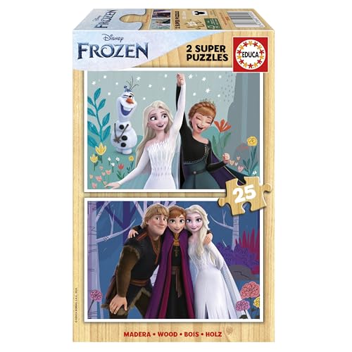 educa-19959-k-nigin-des-schnees-holzpuzzle-2x25-ab-4-j image 8