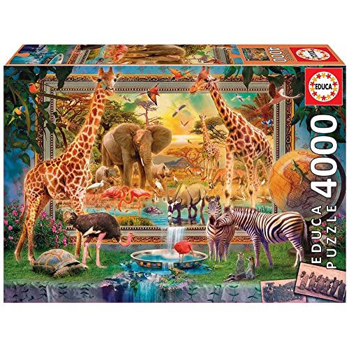 educa-savanne-erwacht-19285-puzzle-4000-teile-136x96-cm image 5