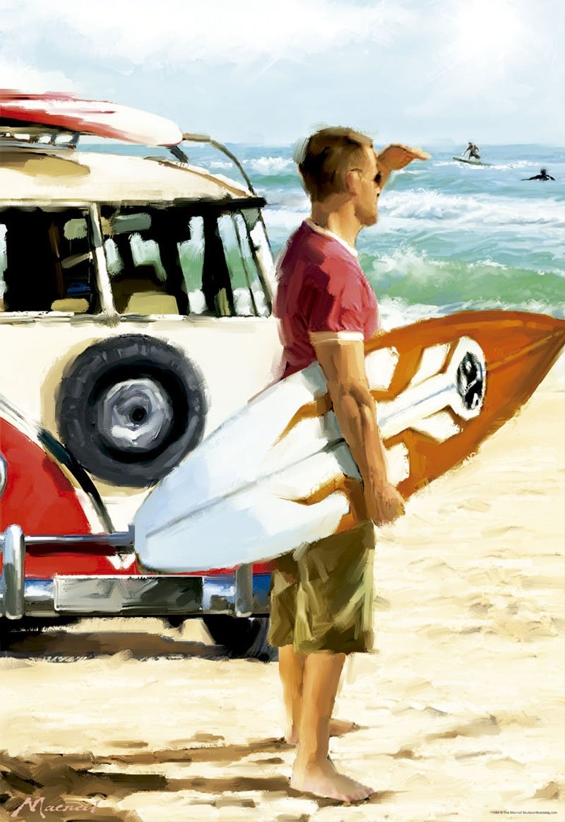 educa-17084-surfer-puzzle-500-teile-48x34-cm image 2
