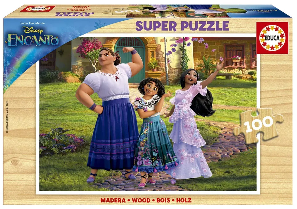 educa-disney-encanto-19199-100-teile-holzpuzzle-mirabel image 1