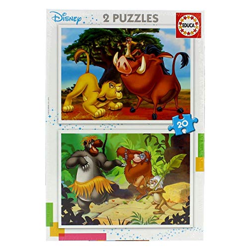 educa-18103-disney-tiere-2x20-teile-kinderpuzzle-ab-3-jahre image 4