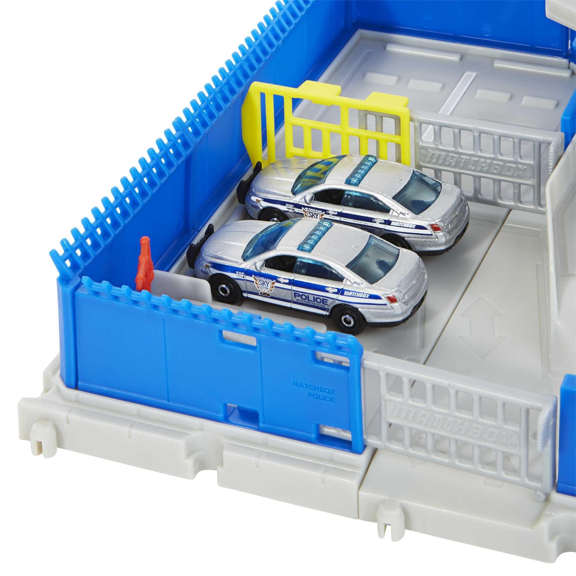 matchbox-action-drivers-polizeiwache-spielset-hhw22-mit-hubschrauber image 5