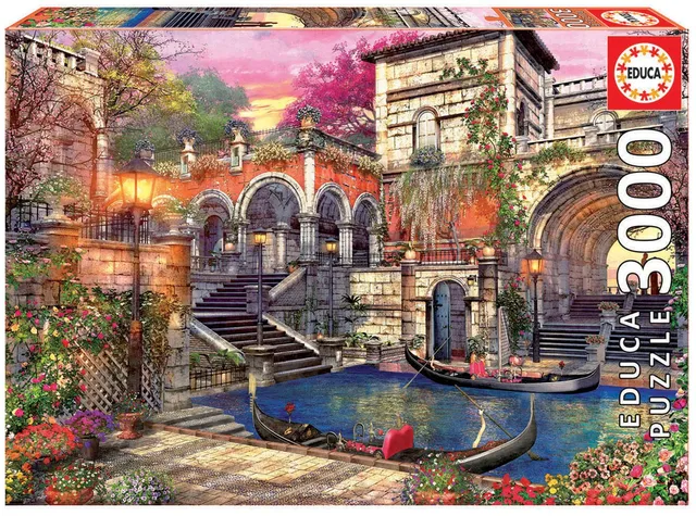 educa-16320-gondeln-in-venedig-3000-teile-puzzle-italien image 1