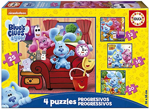 educa-blue-s-clues-you-4-in-1-kinderpuzzle-12-25-teile image 6