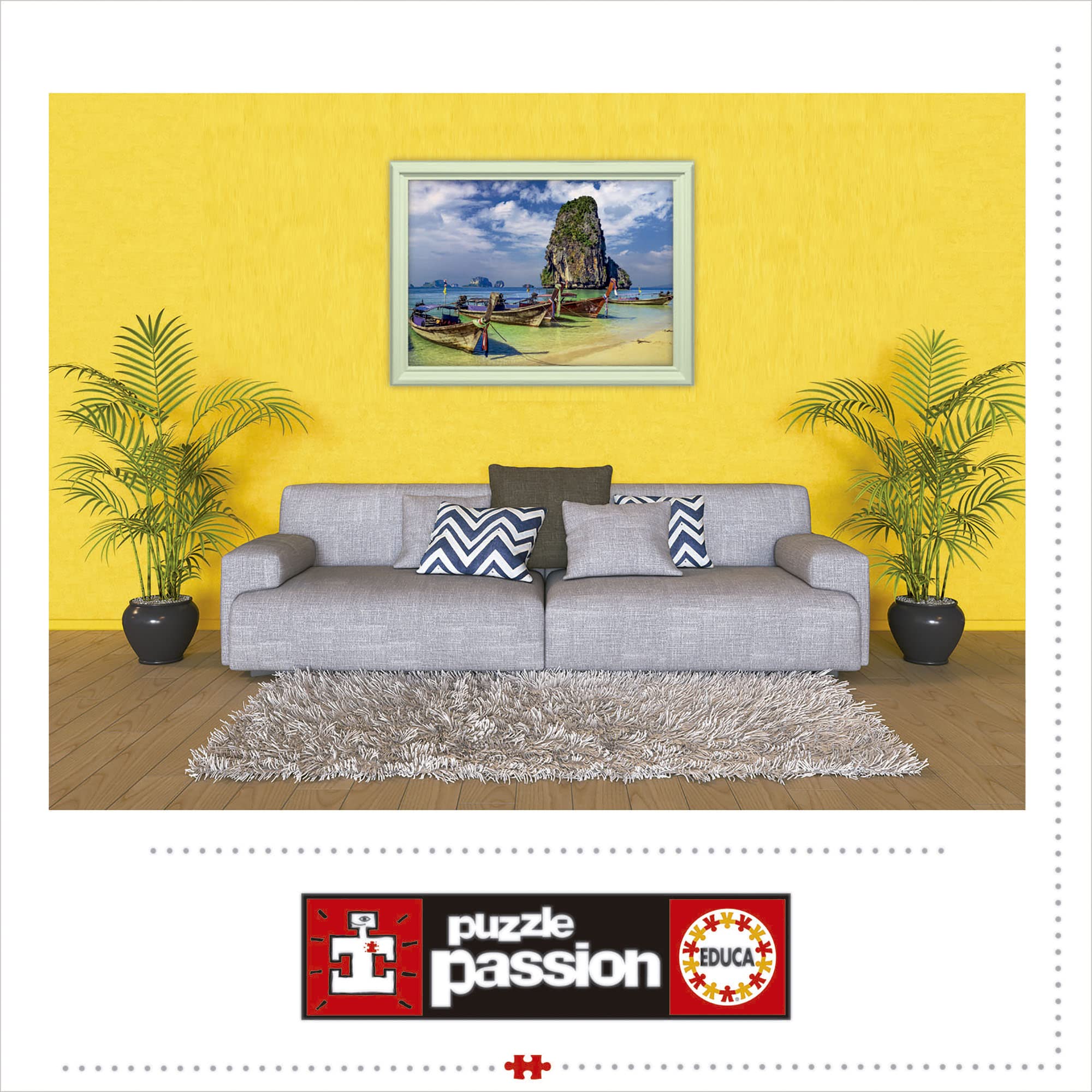 educa-18007-krabi-puzzle-2000-teile-thailand-strand-ab-12 image 3