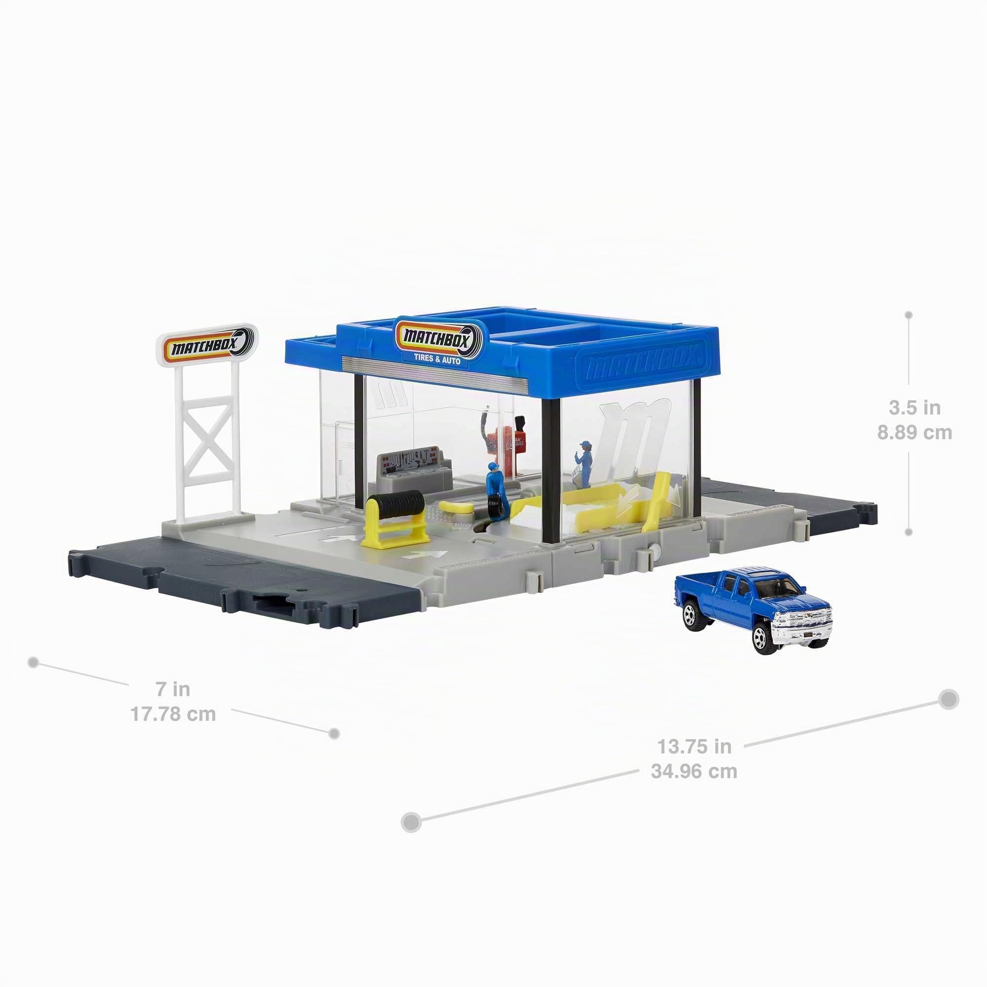 matchbox-action-drivers-hdl34-autoshop-spielset-mit-chevy-silverado-ab-3 image 5