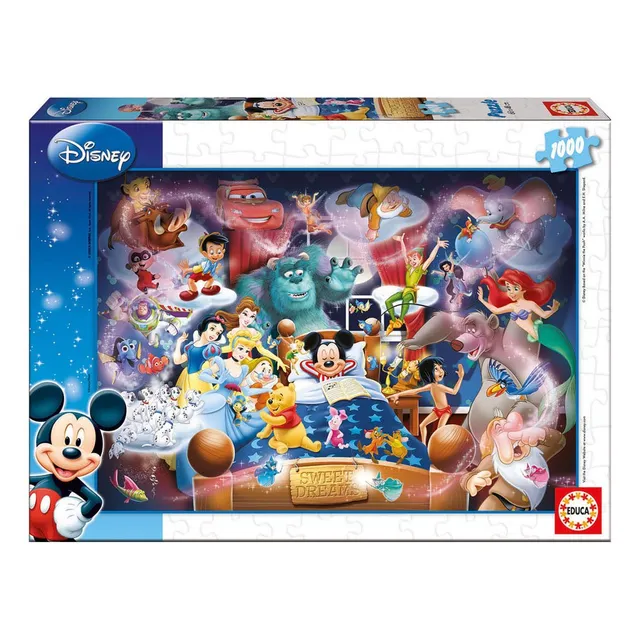 educa-mickeys-traum-15190-puzzle-1000-teile-disney image 1