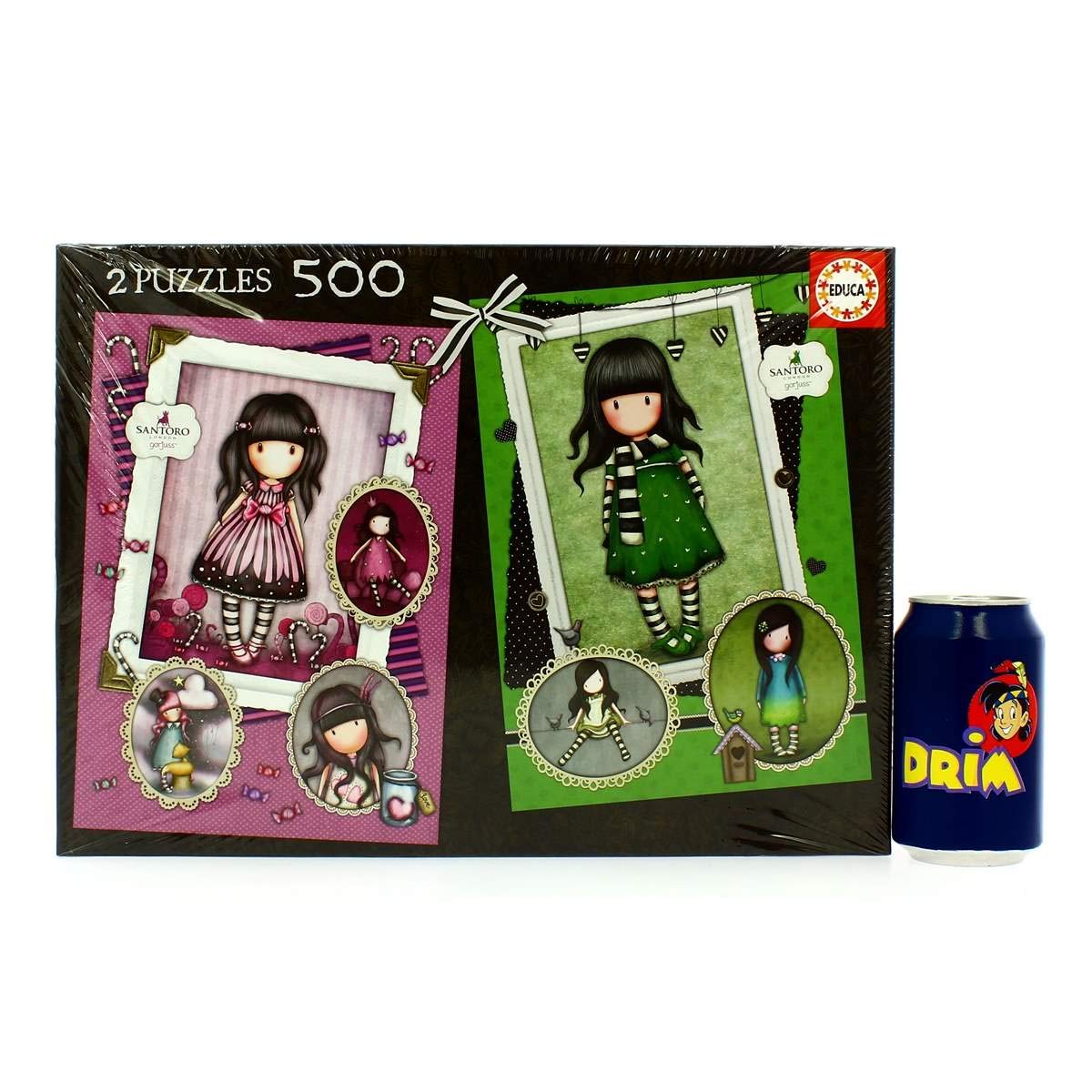 educa-santoro-gorjuss-puzzle-2x500-teile-sugar-and-spice-scarf image 3