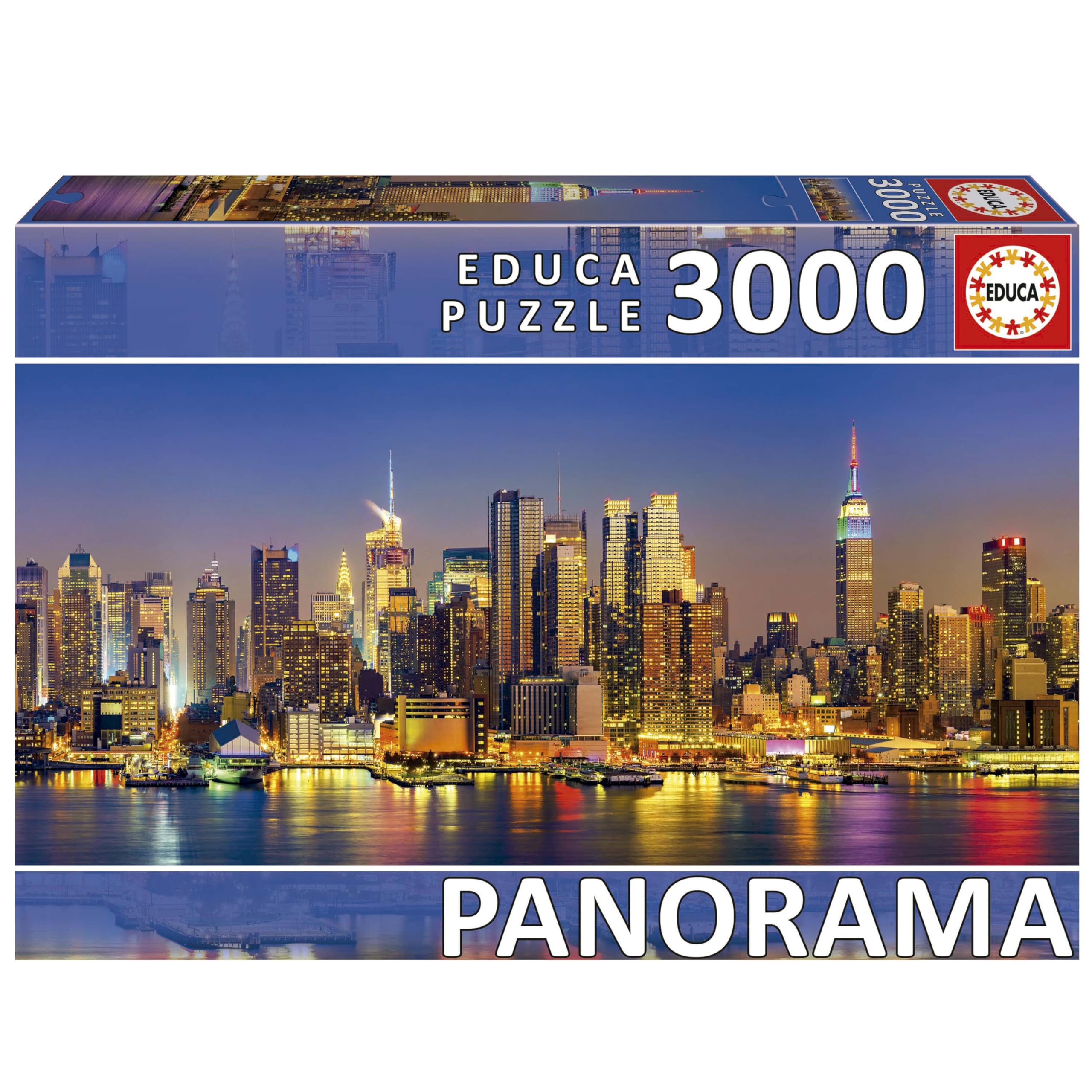 educa-puzzle-3000-teile-new-york-skyline-panorama-144x68-cm image 1