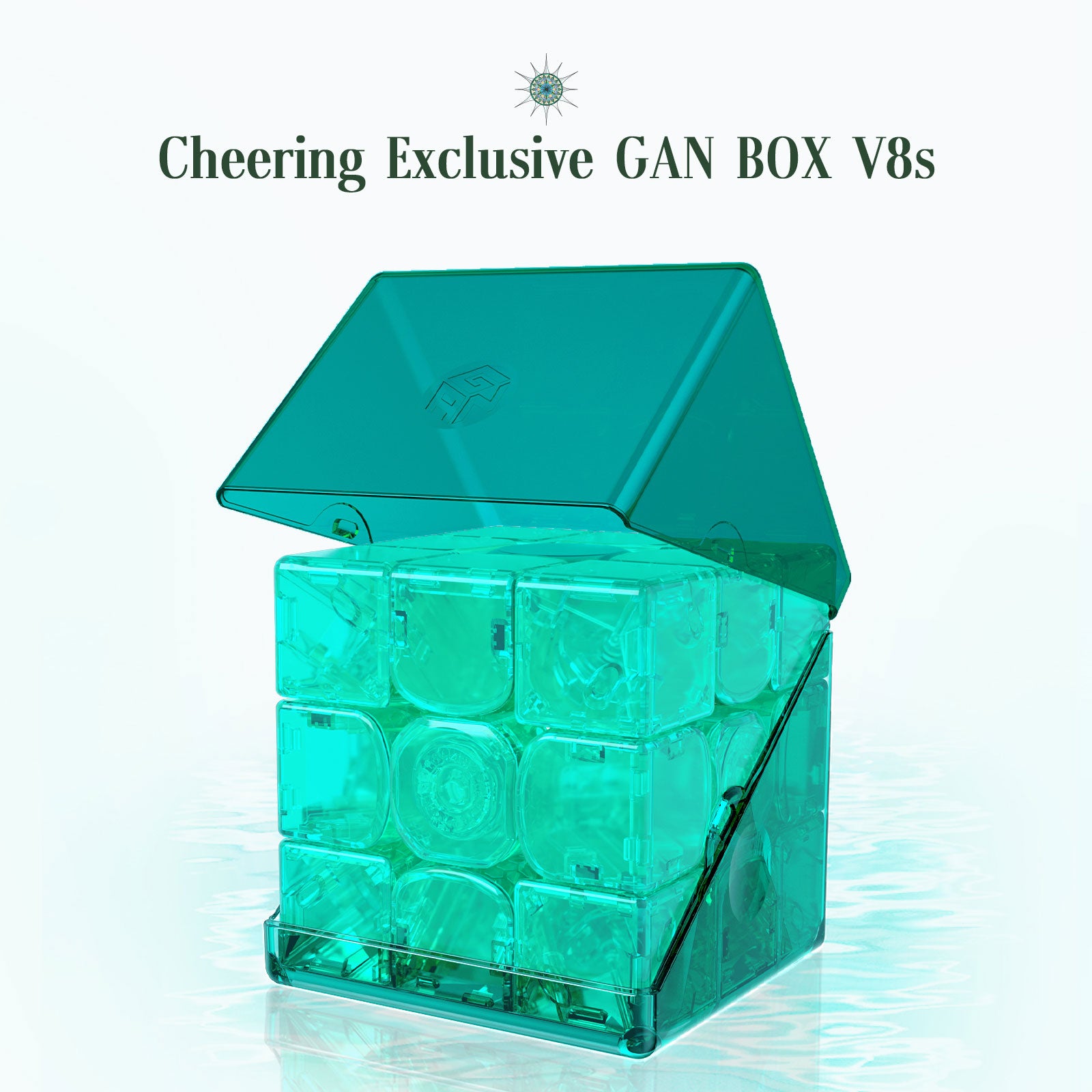 gan-gan12-maglev-peacock-speedcube-3x3-winter image 4