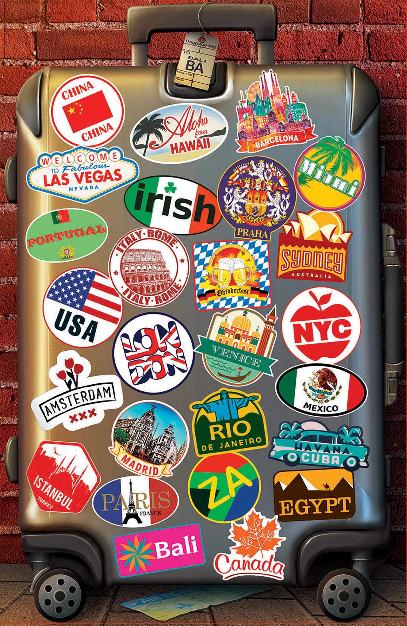 educa-love-to-travel-puzzle-1000-teile-miniatur-68x48 image 2
