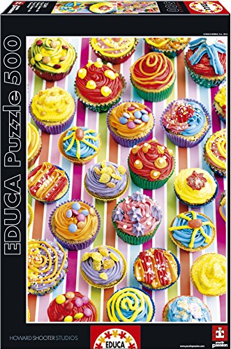 educa-15549-farbenfrohe-cupcakes-puzzle-500-teile image 3