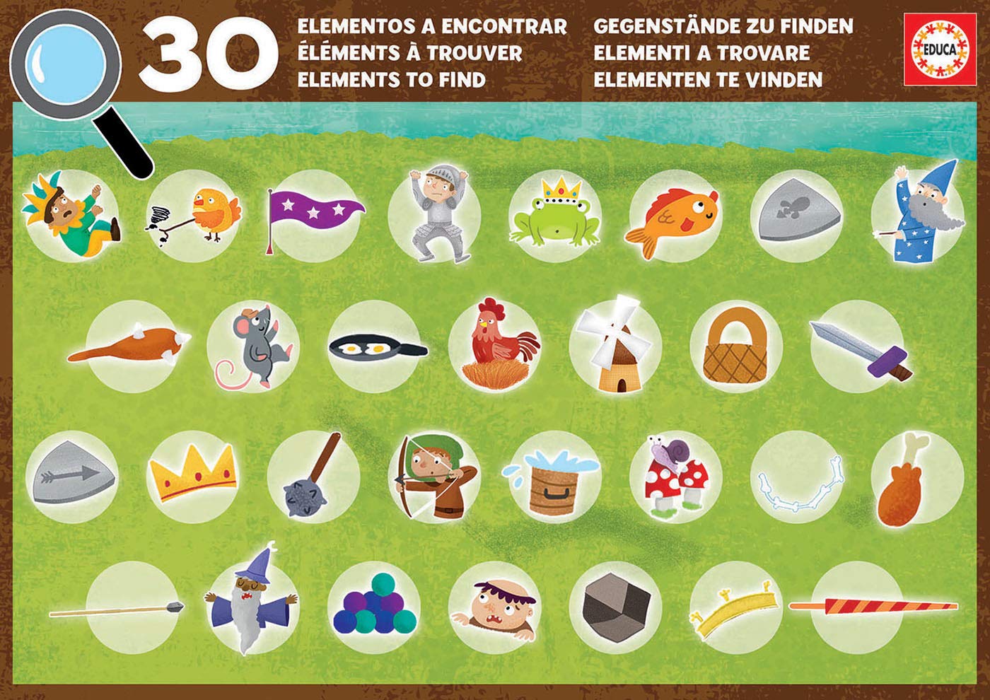educa-schloss-detektiv-suchpuzzle-50-teile-ab-4-jahren image 3