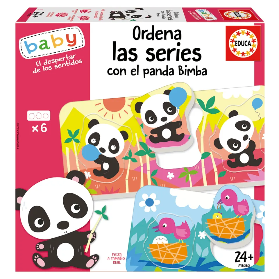 educa-bimba-panda-sortierspiel-lernspiel-6-teile-ab-24-monaten image 1