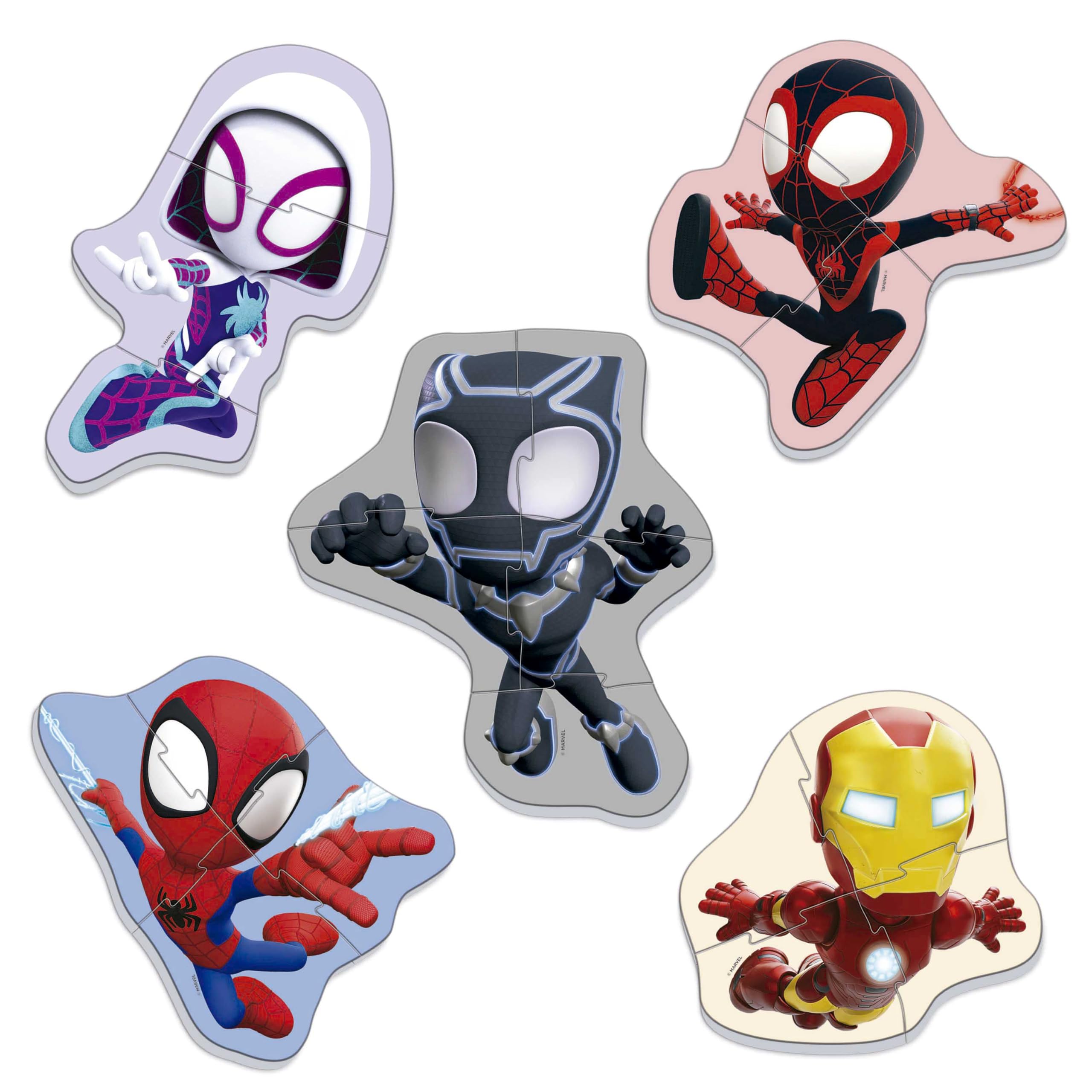 educa-puzzle-19952-spidey-set-5-progressive-puzzle-3-5-teile image 2