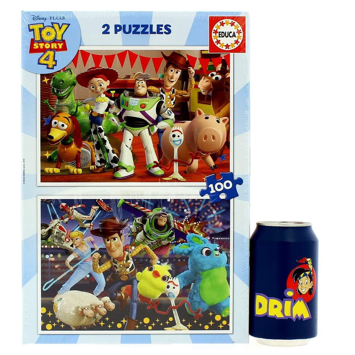 educa-toy-story-4-18107-kinderpuzzle-2x100-teile-ab-6-jahren image 3