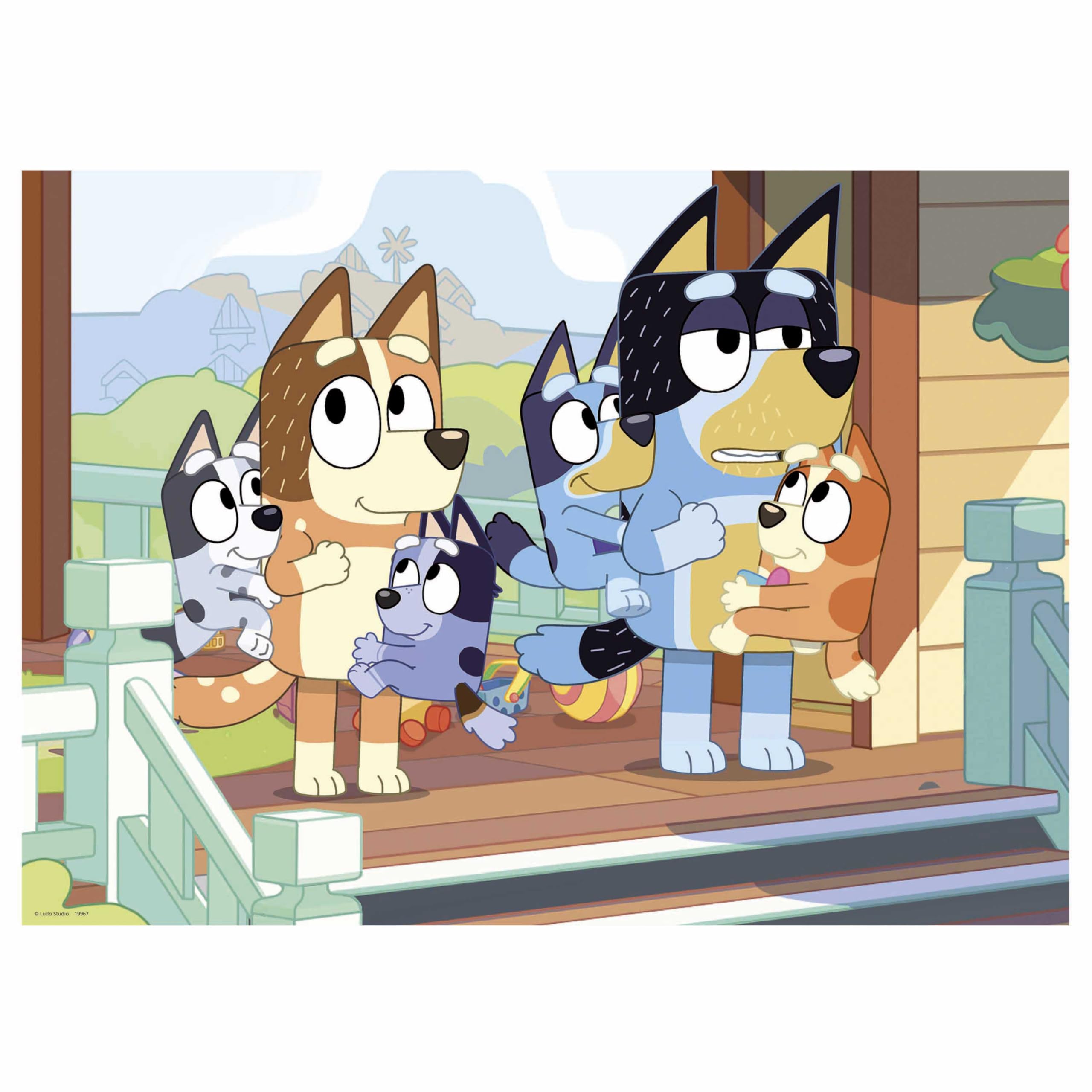 educa-bluey-19967-holzpuzzle-100-teile-ab-5-jahren image 3