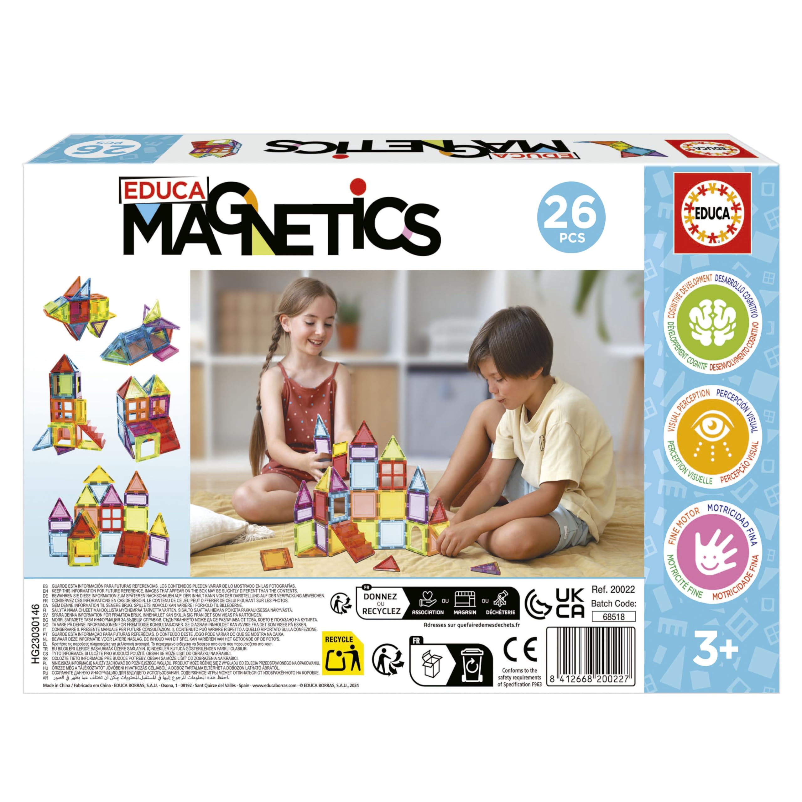 educa-magnetic-26-teile-magnetbaukasten-stem-ab-3-jahren image 3