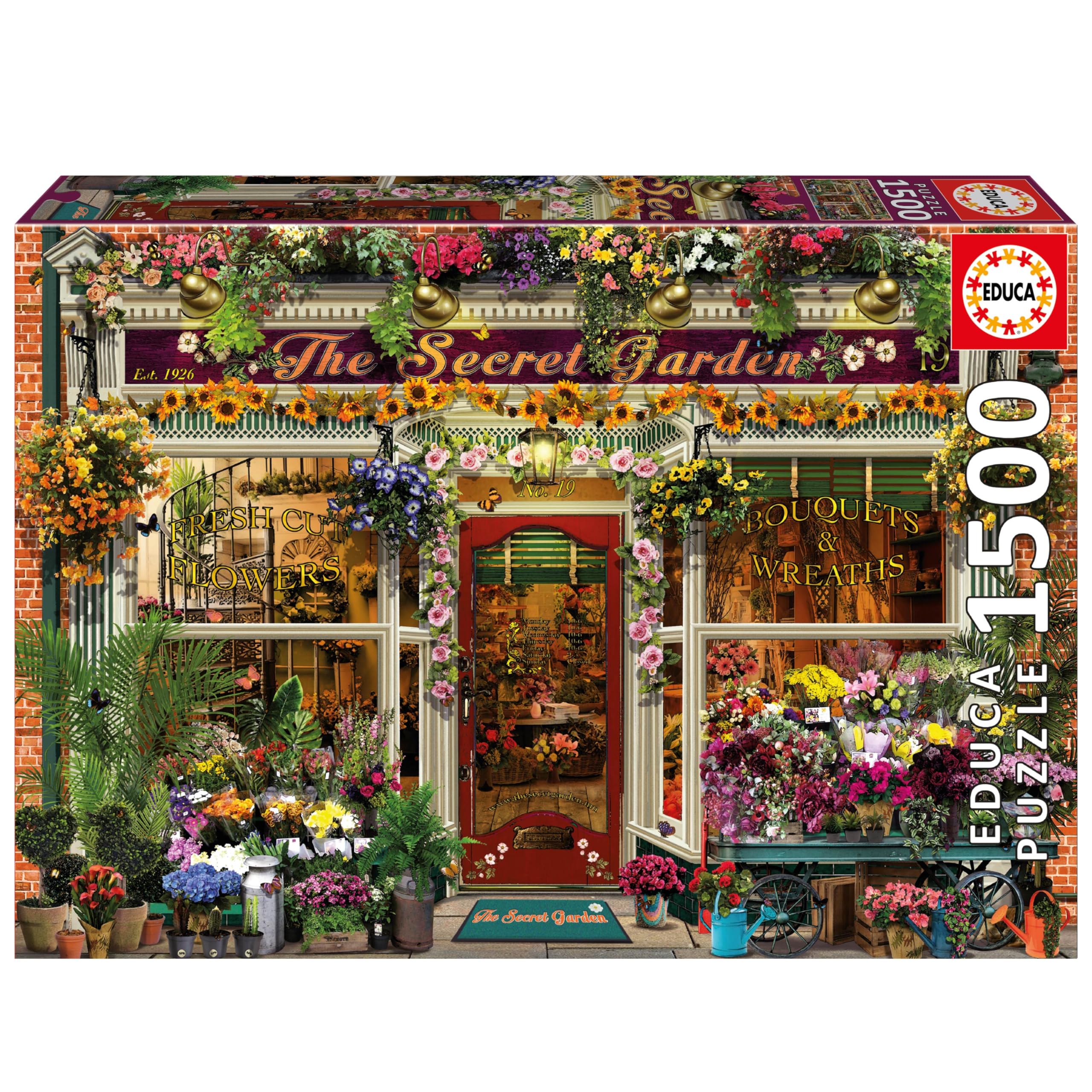 educa-der-geheime-garten-19940-puzzle-1500-teile-garten image 1