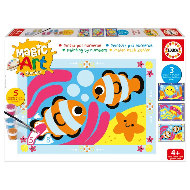 educa-magic-art-number-unter-dem-meer-malen-nach-zahlen-5-7j image 1