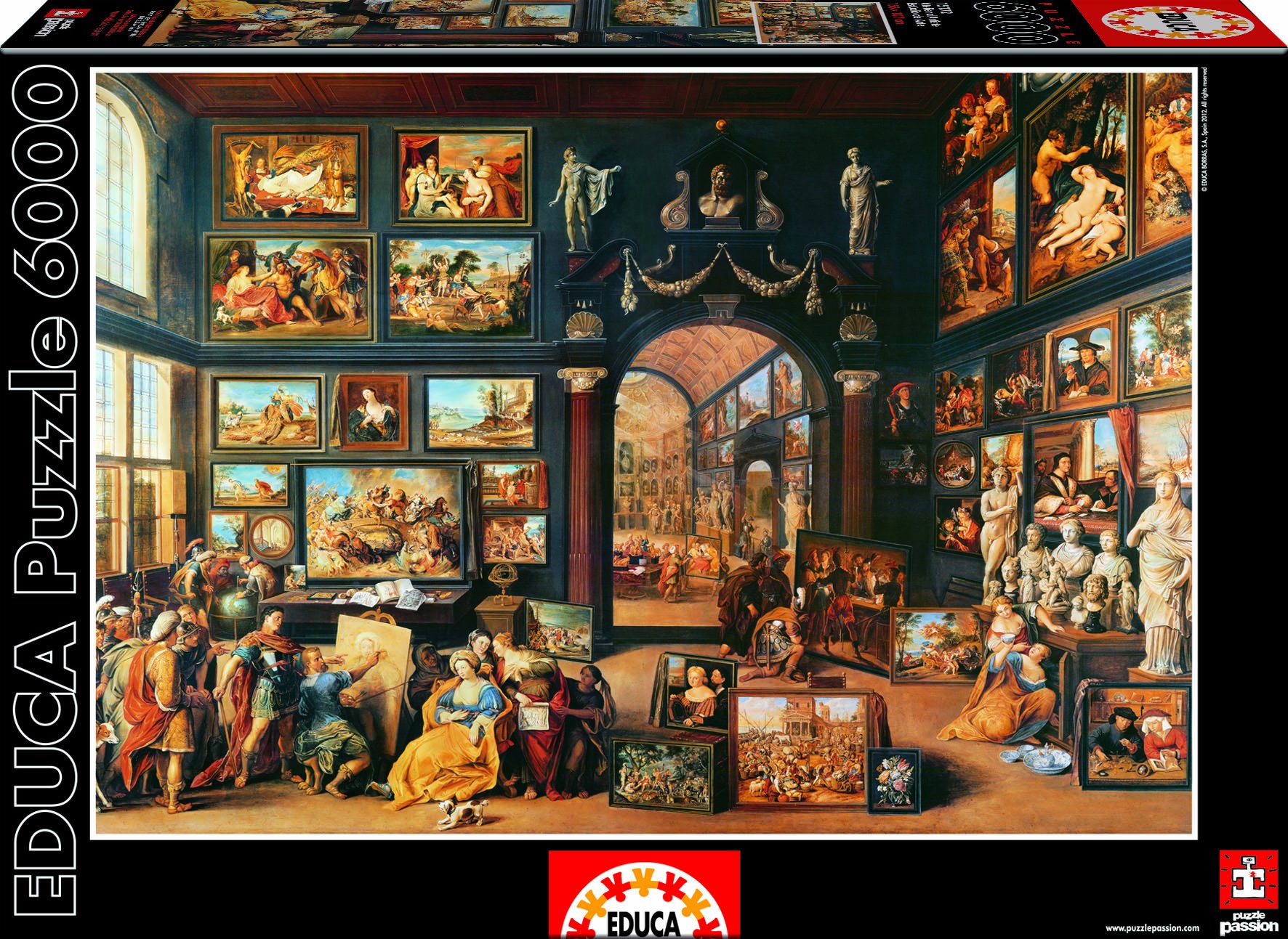 educa-15172-kunstatelier-puzzle-6000-teile image 1