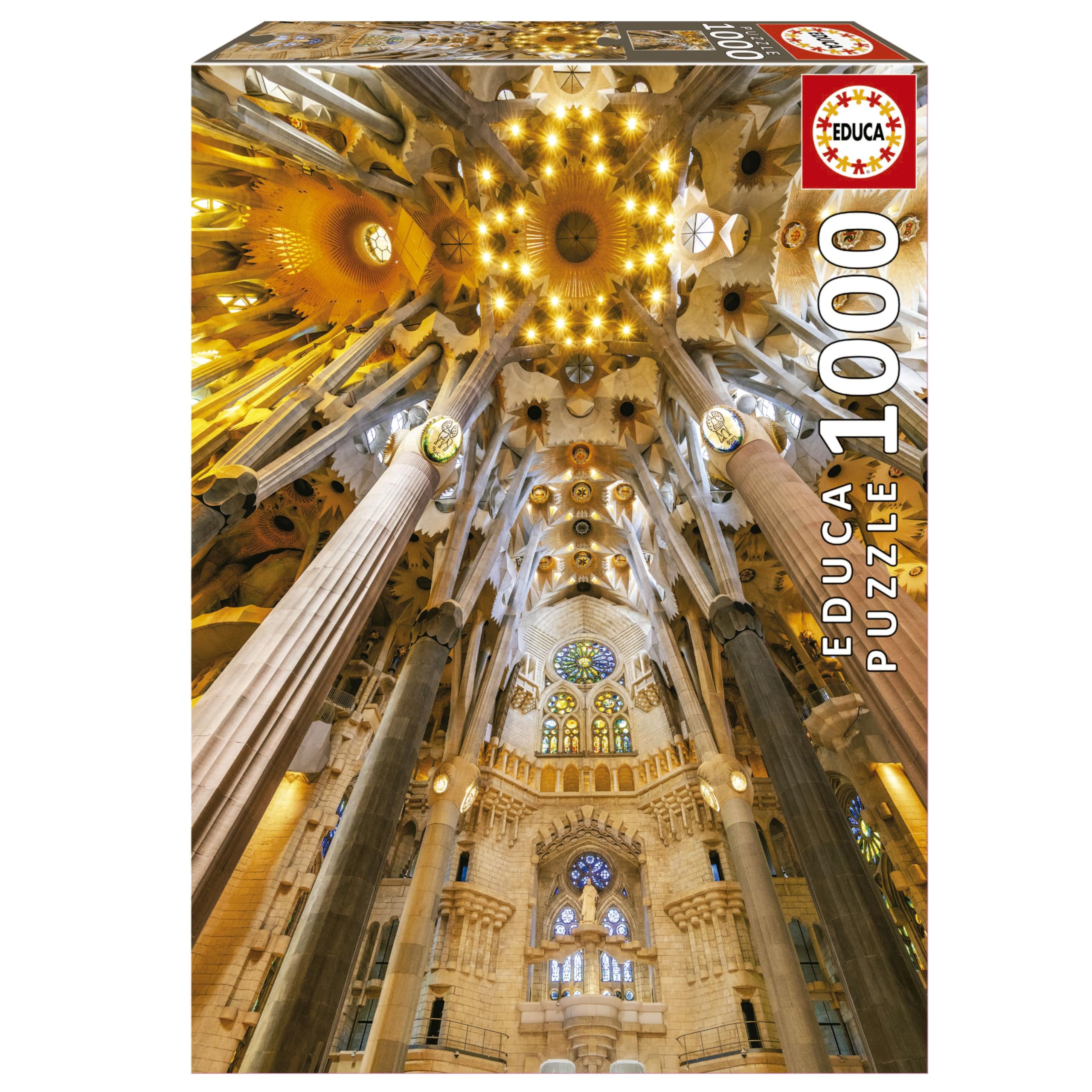 educa-19614-sagrada-familia-puzzle-1000-teile-architektur image 1