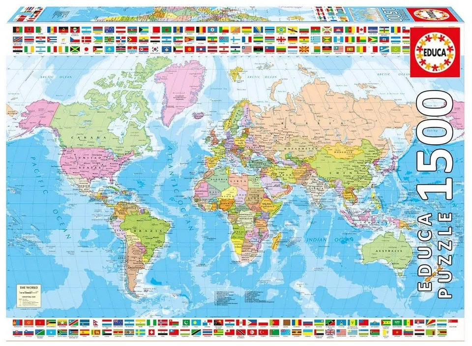 educa-politische-weltkarte-1500-teile-puzzle-85x60-cm image 1