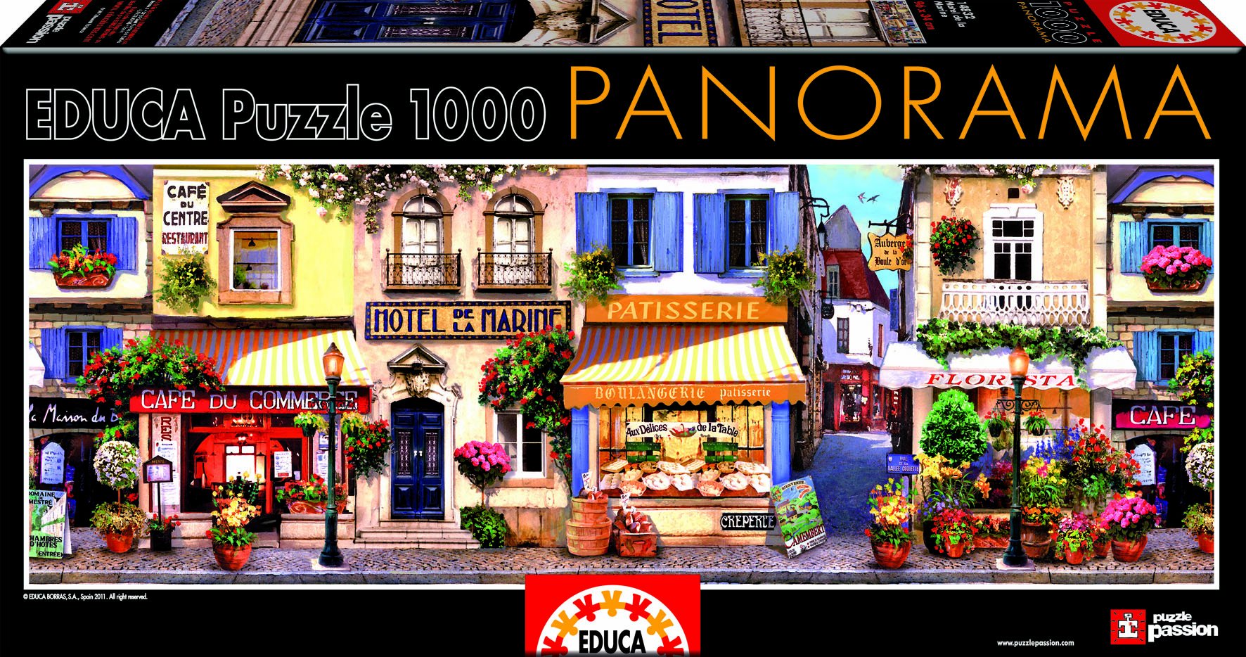 educa-14832-motel-de-la-marine-panorama-puzzle-1000-teile image 1