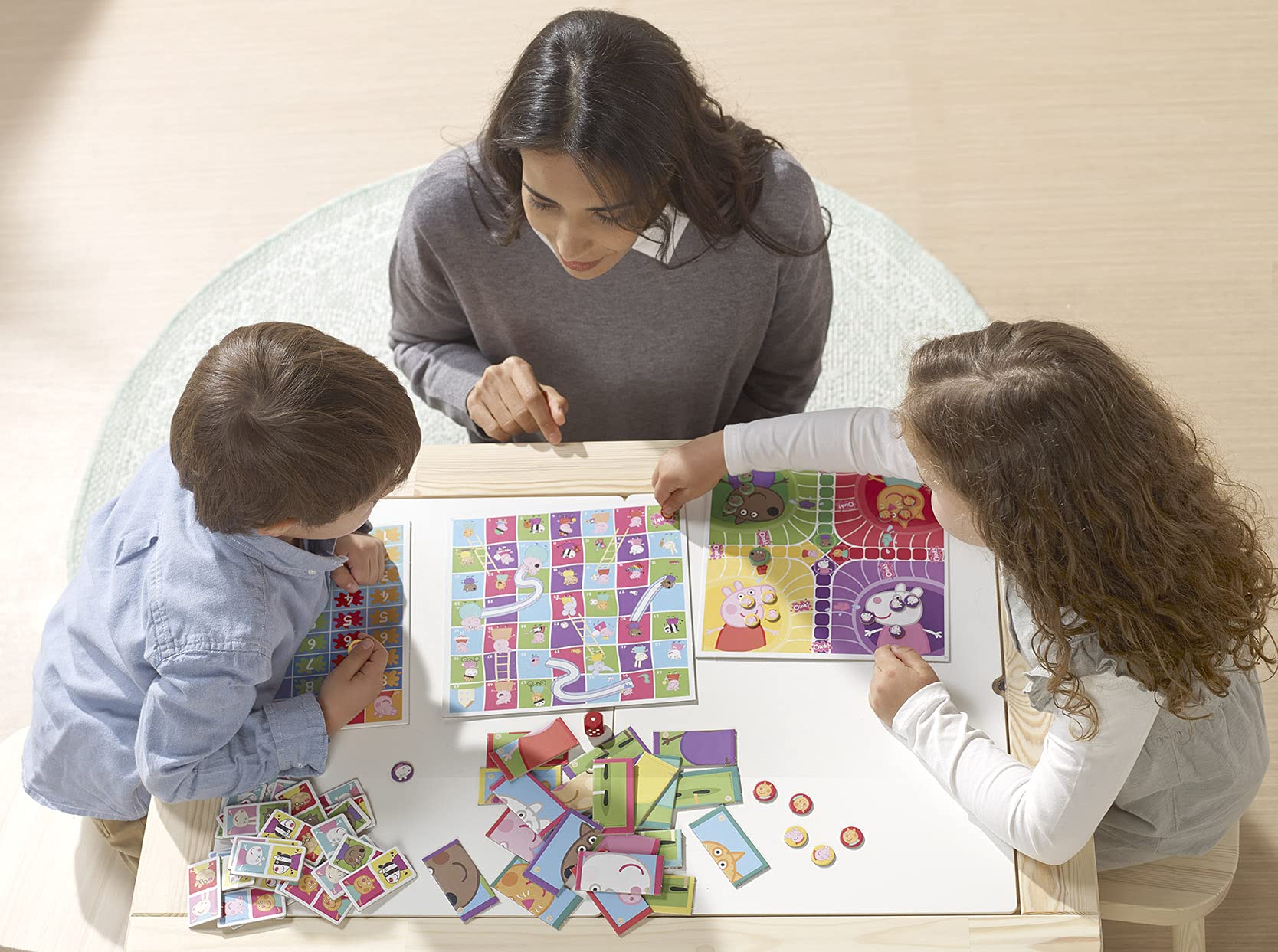 educa-peppa-pig-spielesammlung-8-in-1-puzzle-ab-3-jahre image 5