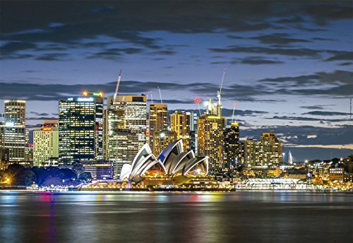 educa-17106-sydney-city-twilight-puzzle-1000-teile-68x48-cm image 1