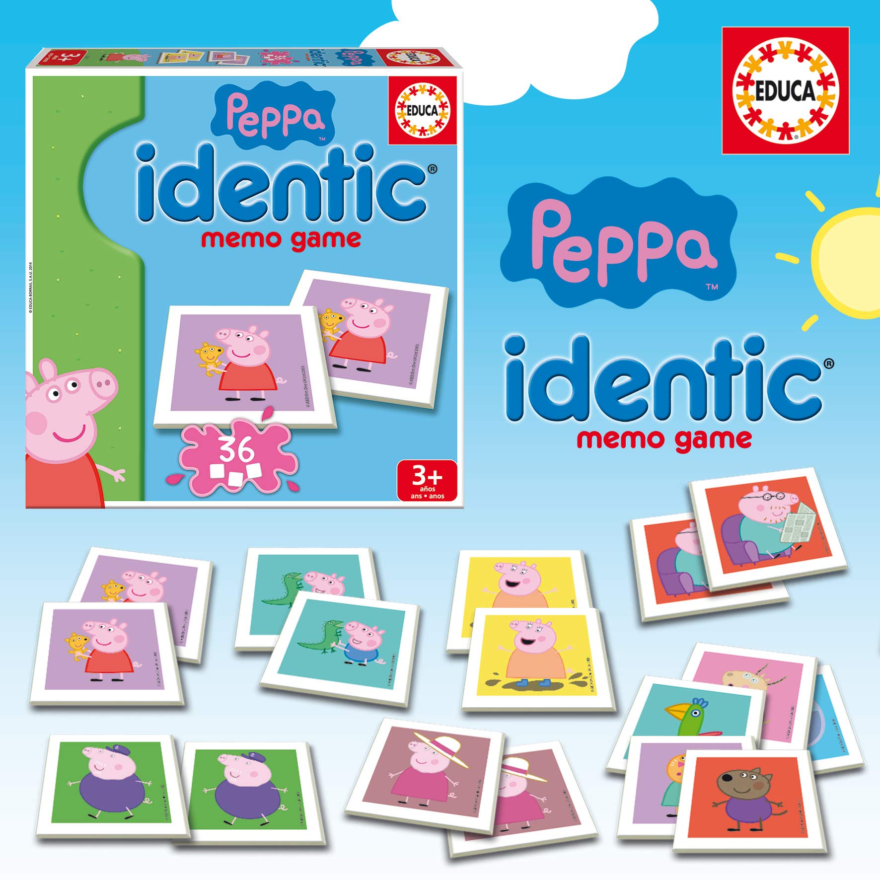 educa-identic-16227-gesellschaftsspiel-peppa-wutz-franz-sisch image 3