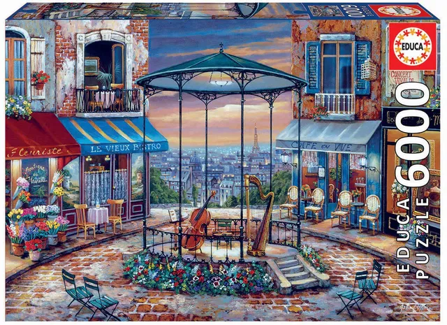 educa-abendmusik-in-paris-18016-puzzle-6000-teile-paris image 1