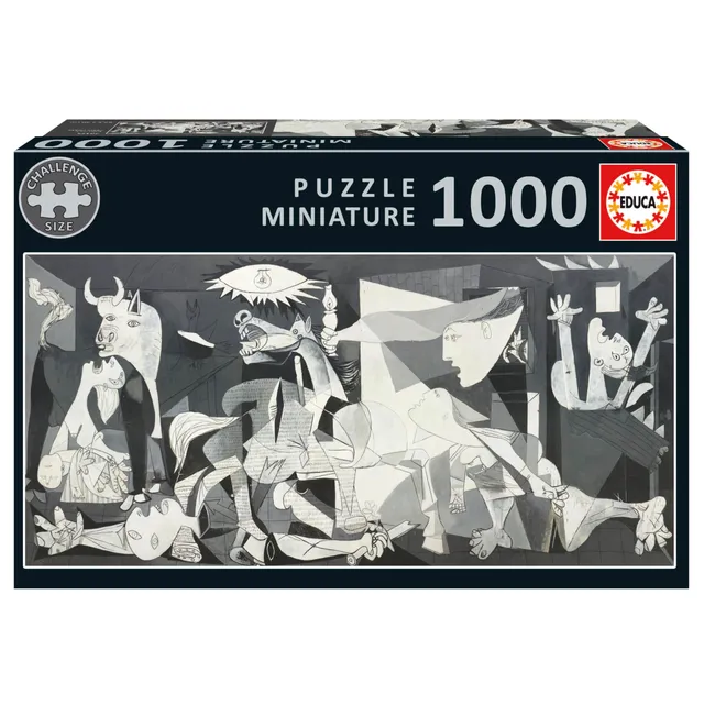 educa-20375-guernica-mini-puzzle-1000-teile-picasso-30x46-cm image 1
