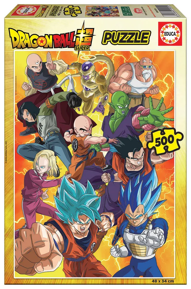 educa-dragon-ball-super-19009-puzzle-500-teile-anime image 1