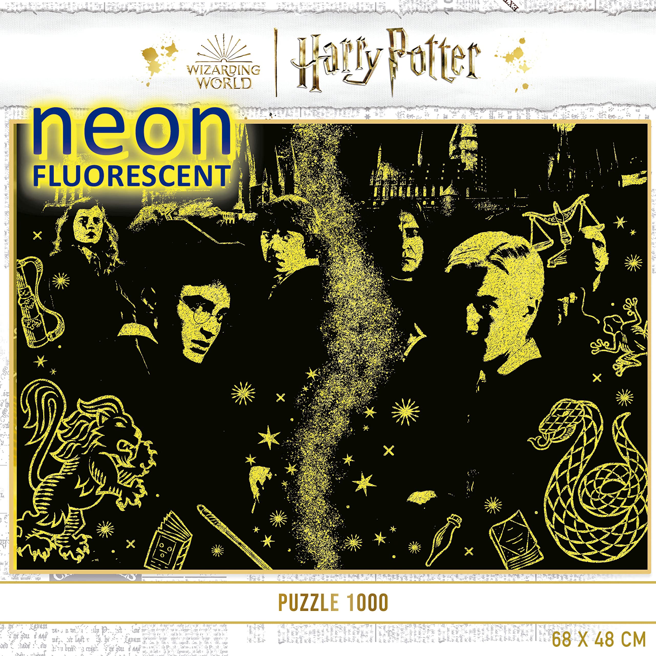 educa-19489-harry-potter-neon-puzzle-1000-teile-68x48 image 4