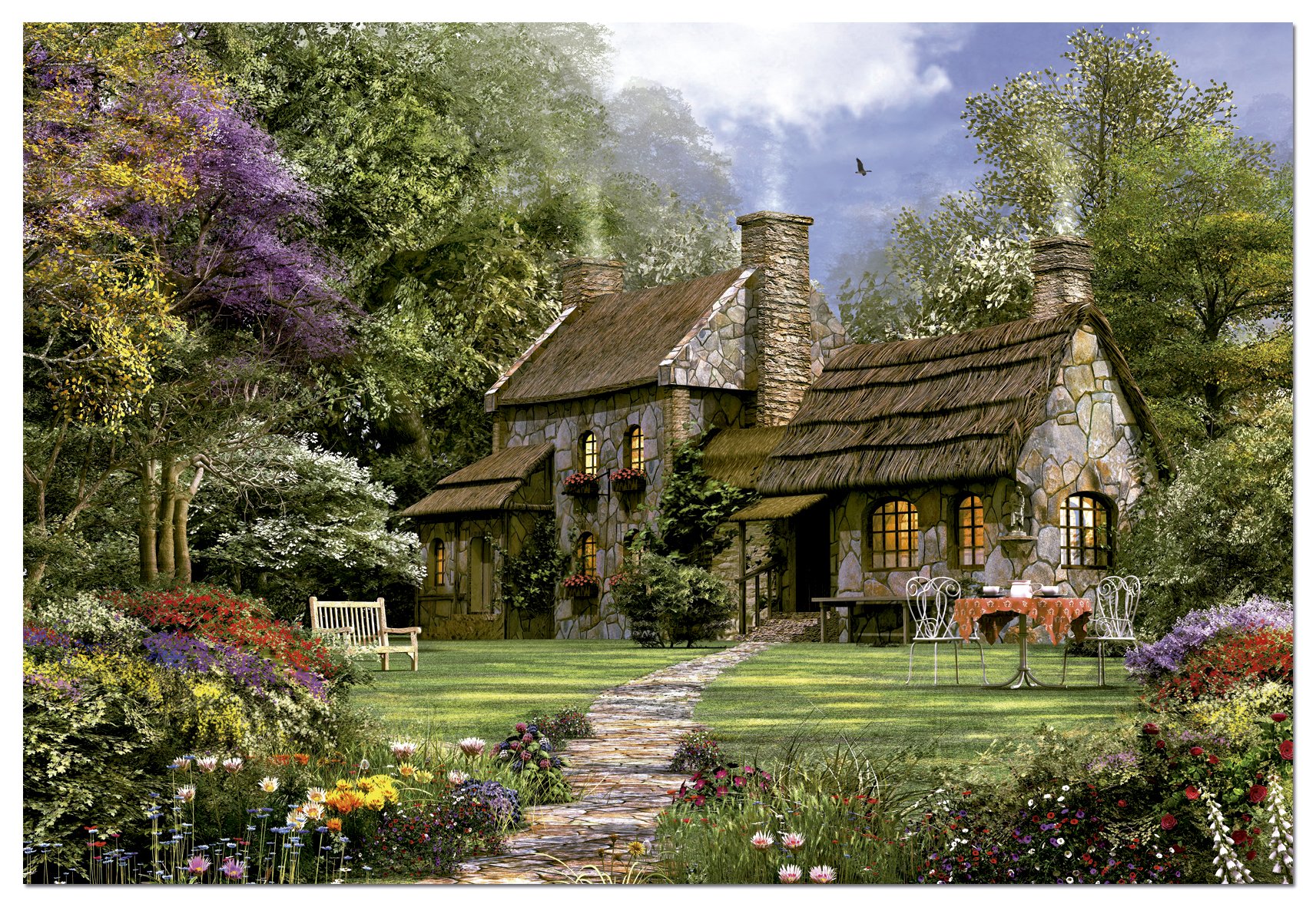 educa-15169-flintstone-cottage-puzzle-3000-teile-120x85 image 2