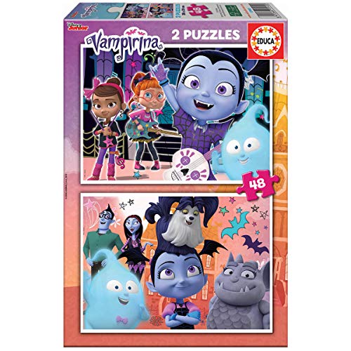 educa-vampirina-puzzle-2x48-teile-kinder-ab-4-jahren image 2