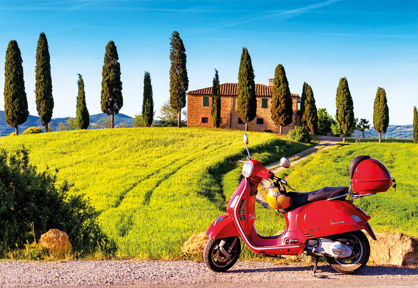 educa-17121-scooter-toscana-puzzle-1500-teile-85x60-cm image 2