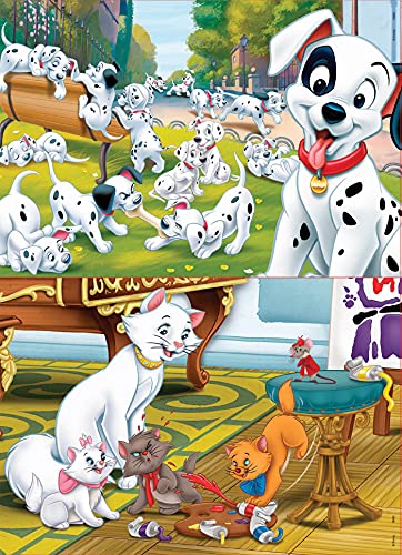educa-18082-101-dalmatiner-aristocats-kinderpuzzle-2x25-teile-ab-3-j image 6