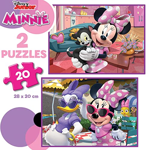 educa-19297-minnie-maus-puzzle-2x20-teile-ab-3-jahren image 7