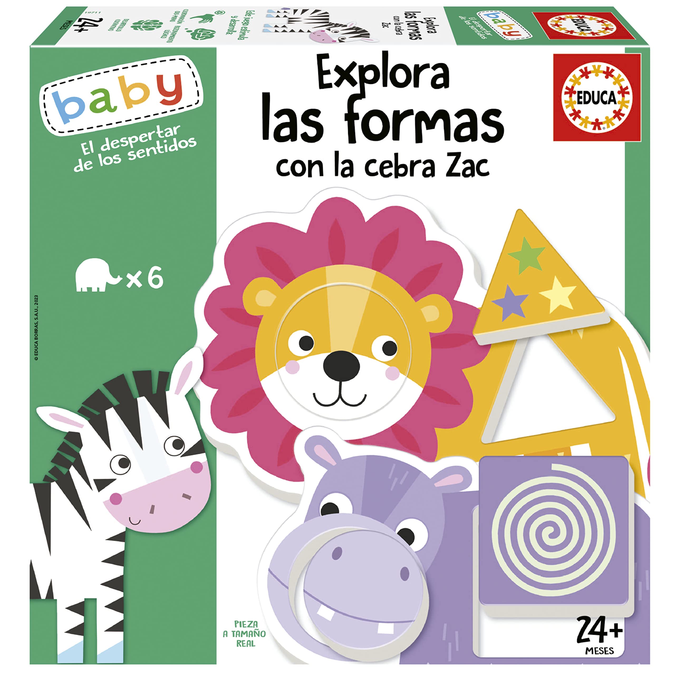 educa-zac-zebra-lernspiel-formen-ab-24-monaten image 1