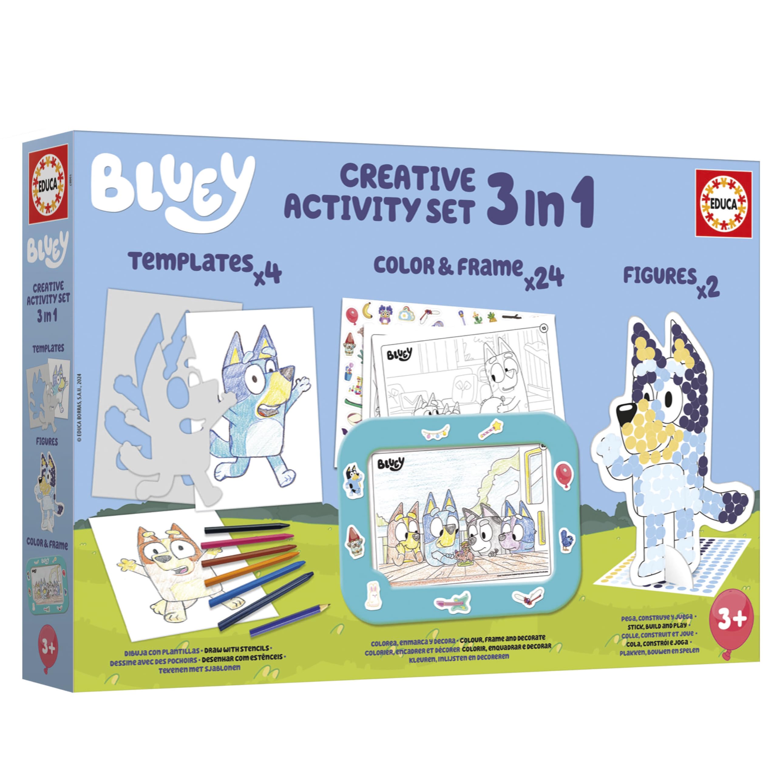 educa-bluey-3-in-1-kreativset-malen-figuren-zeichnen-ab-3 image 4